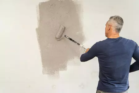 Wand gladmaken stap 2