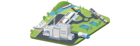 Bekijk de verduurzamingsmaatregelen in onze fabriek