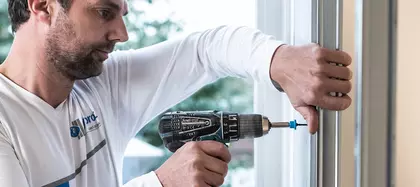 HABITO wand gemonteerd met HABITO schroef