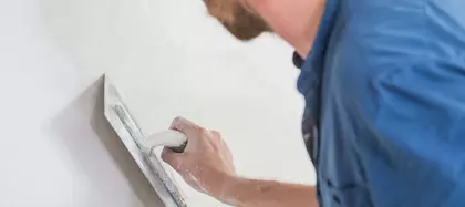 Pleisteren van een wand