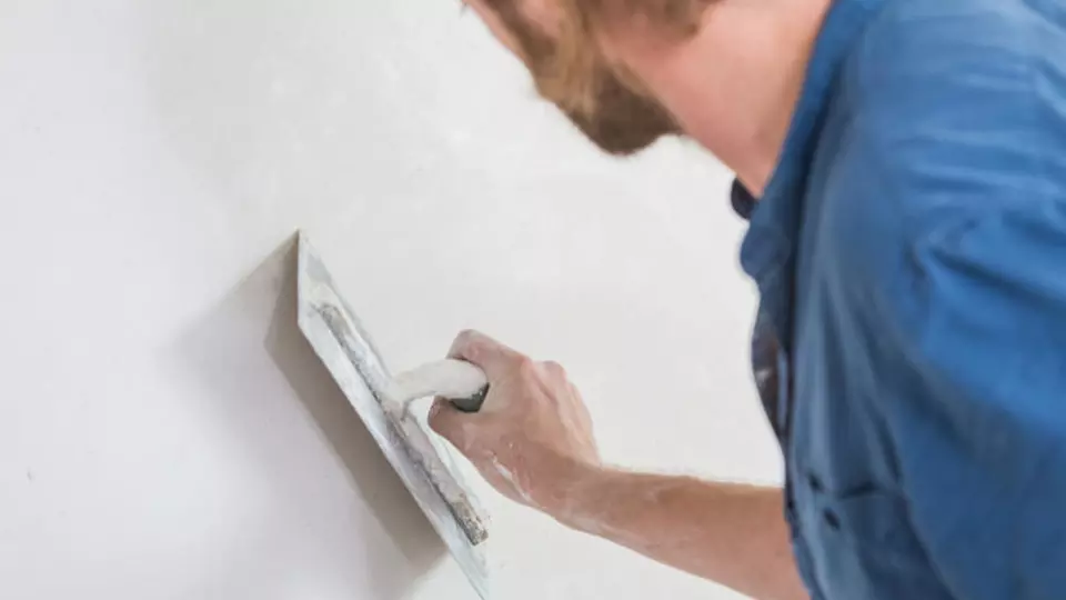 Stap 7 - Wand Stucen - Pleisteren van de wand