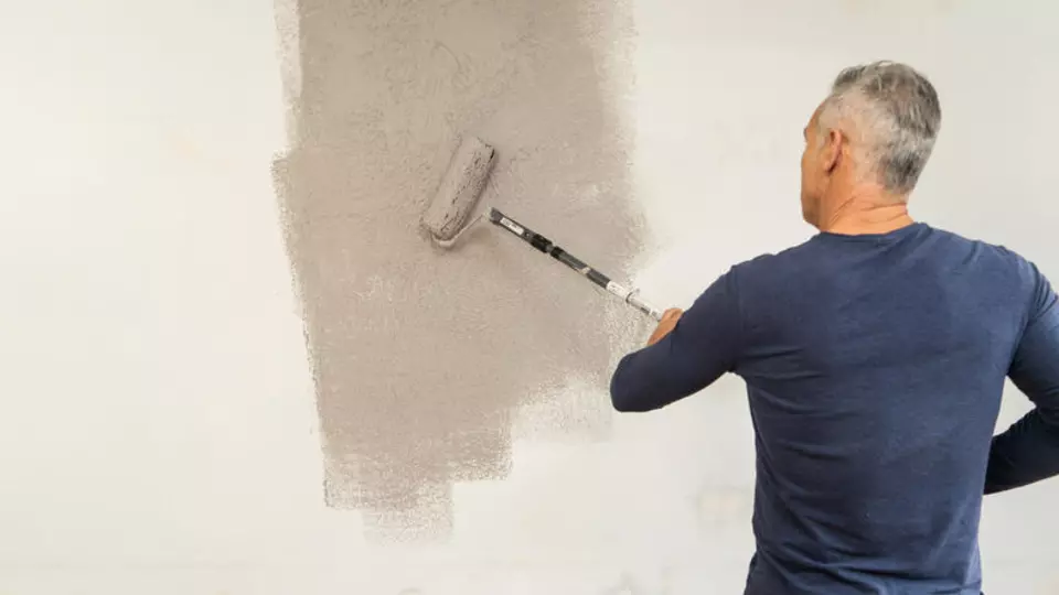 Wand gladmaken stap 2