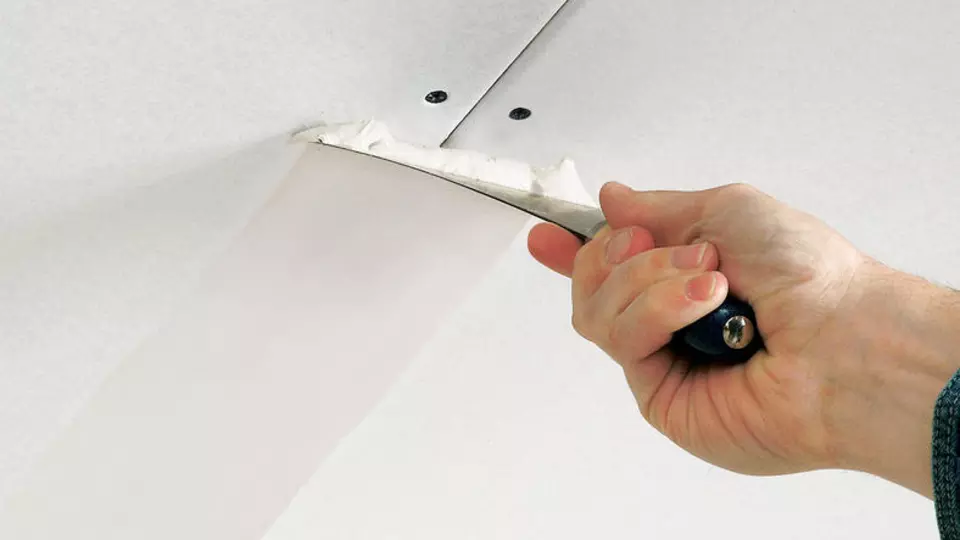 Plafond afwerken