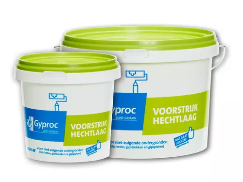 Voor de beste hechting van stucwerk op een niet-zuigende ondergrond