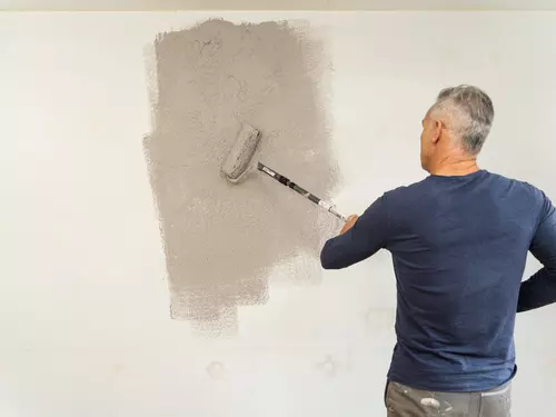 Wand gladmaken stap 2