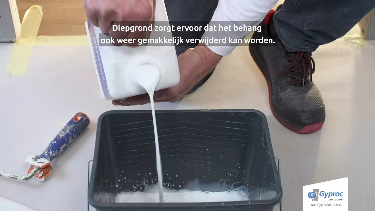 Het behangklaar maken van de Gyproc HABITO wand - Video 4 thumbnail
